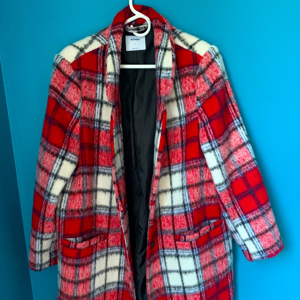 Old navy long winter trench.